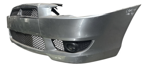 Parachoque Dianteiro Completo Mitsubishi Lancer 2013 Cinza - Imagem 4