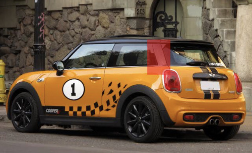 Acabamento Coluna Traseira Mini Cooper S 2015 Diante (unid) - Imagem 3