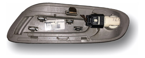 Pisca Paralama C S 2015 2016 Esquerdo Prateado - Imagem 2