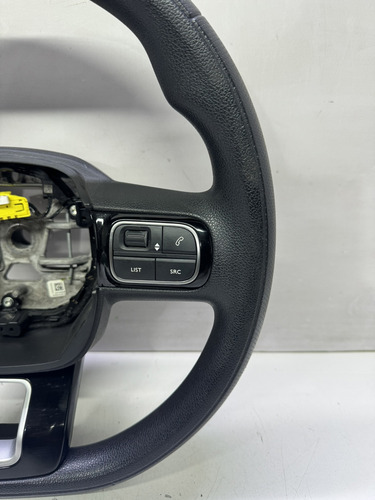 Volante Com Comando Som Citroen C4 Cactus Preto - Imagem 3