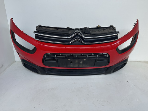 Parachoque Dianteiro Citroen C4 Cactus Completo Vermelho