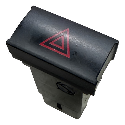 Botão Pisca Alerta Santa Fe Até 2010  Preto