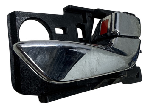 Maçaneta Interna Direita  Azera 2012 A 2016  Prateado Dianteira - Imagem 2