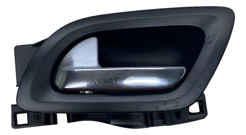 Maçaneta Interna Esquerda Peugeot 308 408 9685950377 Preto Dianteira