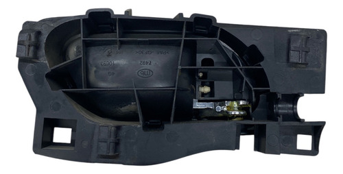 Maçaneta Interna Esquerda Peugeot 308 408 9685950377 Preto Dianteira - Imagem 2
