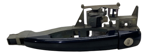 Maçaneta Externa Dianteira Esquerda Peugeot 308 408 96709320 Preto Dianteira