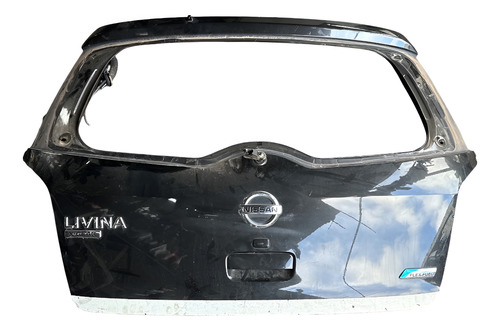 Tampa Traseira Nissan Livina Preto