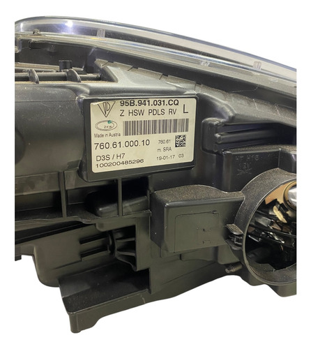 Farol Esquerdo Porsche Macan Até 2017  Esquerdo/motorista - Imagem 4