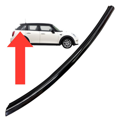 Acabamento Cromado Vidro Traseiro Direito Mini Cooper 2015 