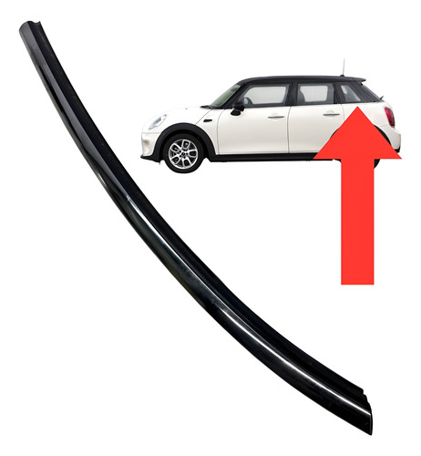 Acabamento Cromado Vidro Traseiro Esquerdo Mini Cooper 2015 