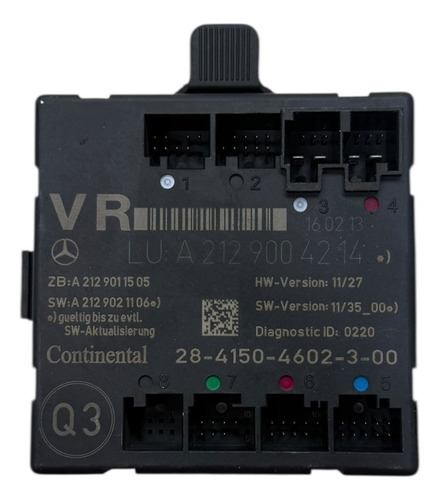 Módulo Vidro Elétrico Dianteiro Direito Mercedes C180 