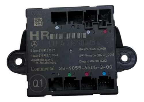 Módulo Vidro Elétrico Traseiro Direito Mercedes C180