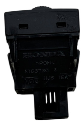 Botão Regulagem Altura Farol Honda Civic G10  Preto - Imagem 3