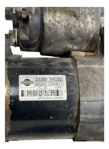 Motor De Arranque Partida Nissan Versa March 1.0 3cc  - Imagem 3