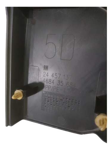 Moldura Acabamento Interno Retrovisor Direito Corsa Montana - Imagem 3