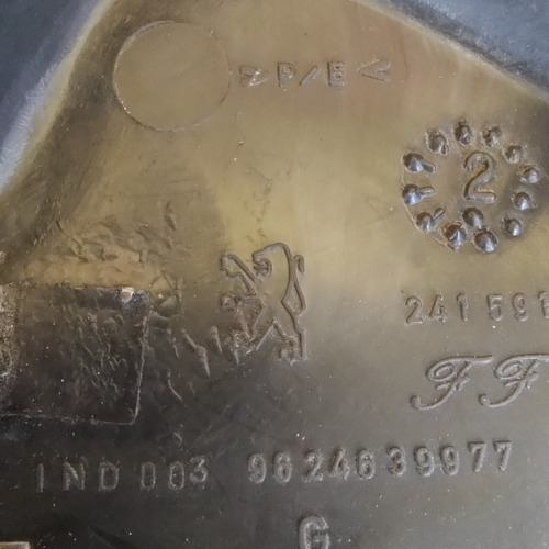 Moldura Acabamento Retrovisor Interno Le Peugeot 206 Orig - Imagem 4