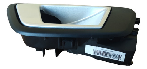 Maçaneta Interna Porta Tras/dir New Fiesta Hatch 2017 Cinza Traseira - Imagem 2