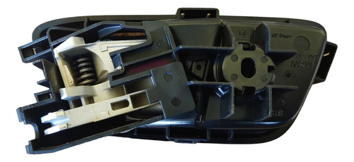 Maçaneta Interna Porta Tras/dir New Fiesta Hatch 2017 Cinza Traseira - Imagem 4