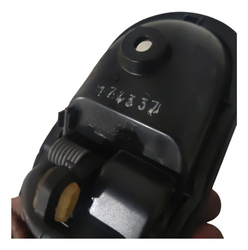 Maçaneta Interna Dianteira Sandero 2008-2013 Preto Dianteira - Imagem 4