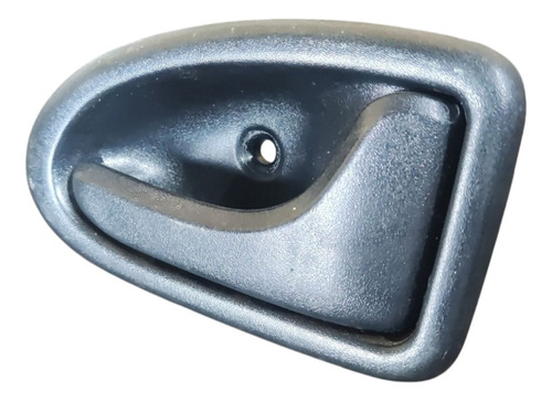 Maçaneta Interna Porta Dianteira Direita Clio 2004  Preto Dianteira/traseira - Imagem 2