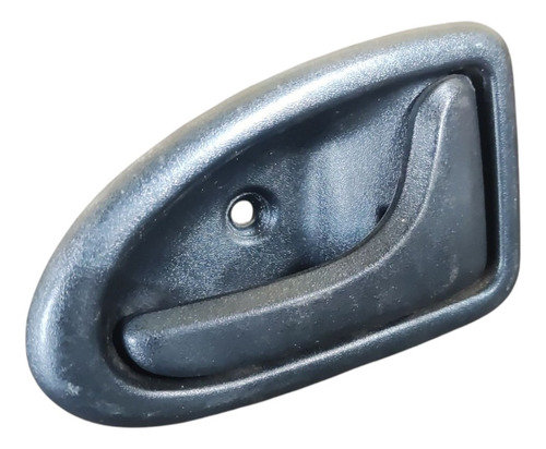 Maçaneta Interna Porta Dianteira Direita Clio 2004  Preto Dianteira/traseira - Imagem 3