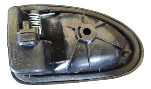 Maçaneta Interna Porta Dianteira Direita Clio 2004  Preto Dianteira/traseira - Imagem 4