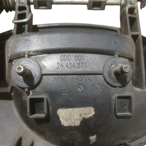 Maçaneta Externa Traseira Direita Chevrolet Celta C/ Detalhe Traseira - Imagem 3