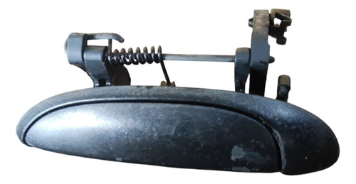 Maçaneta Externa Porta Dianteira Esquerda Clio 2004  Preto Dianteira - Imagem 2