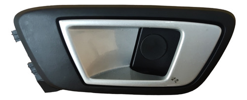 Maçaneta Interna Porta Traseira/esq New Fiesta 2017 Cinza
