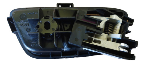 Maçaneta Interna Porta Traseira/esq New Fiesta 2017 Cinza - Imagem 4