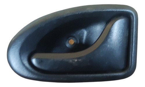 Maçaneta Interna Porta Dianteira Direita Renault Scenic 2000 Preto Dianteira/traseira - Imagem 2
