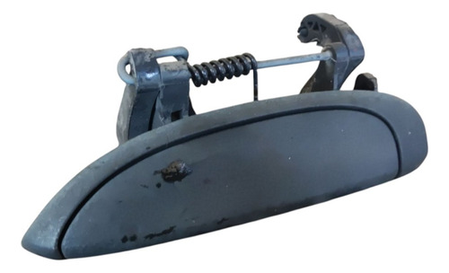 Maçaneta Externa Porta Renault Clio 2001 Preto - Imagem 2