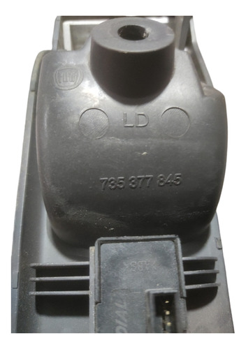 Maçaneta Interna Dianteira Direita Com Botão Fiat Idea Dianteira - Imagem 3