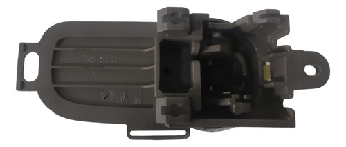  Maçaneta Interna Porta Dian/esq/nissan Livina 1.8 2009 Cinza Dianteira - Imagem 4