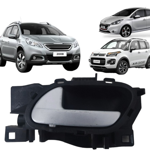 Maçaneta Direita Dianteira Peugeot 208  2008  2017