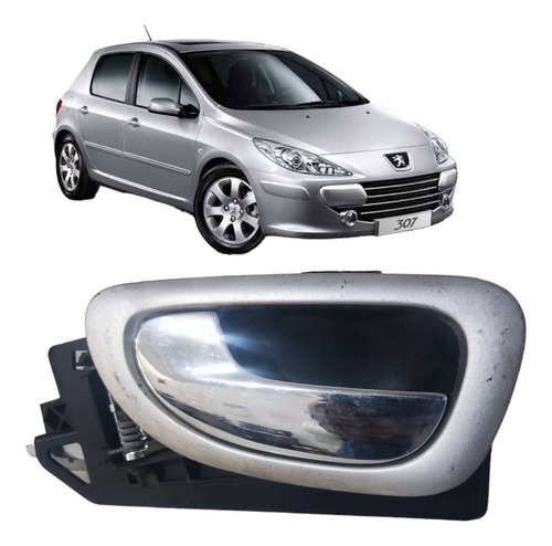 Maçaneta Interna Dianteira Esquerda Peugeot 307
