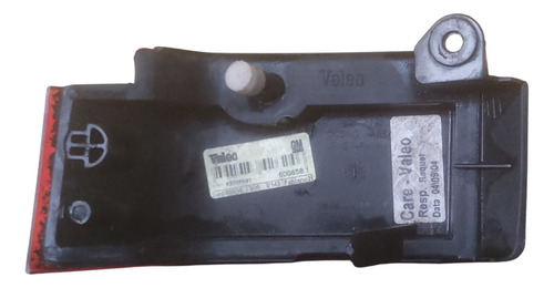 Refletor Olho De Gato Direito Chevrolet Meriva 2005 Vermelho - Imagem 2