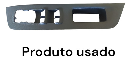 Moldura Botão Vidro Dianteira Esquerda Ford Ecosport 2018 - Imagem 2