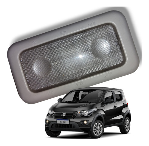 Luz De Teto Cortesia Fiat Mobi Like 1.0 Evo Flex 16/22