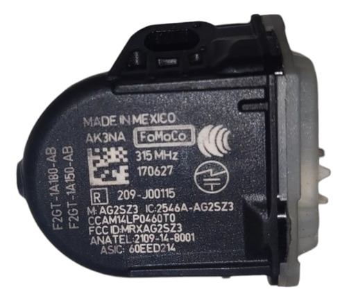 Sensor De Pressão Pneus Ford Ecosport Freestyle 1.5 2018