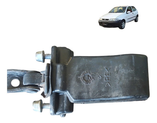 Limitador Dobradiça Porta Dianteira Direita Uno Vivace 2014 - Imagem 4