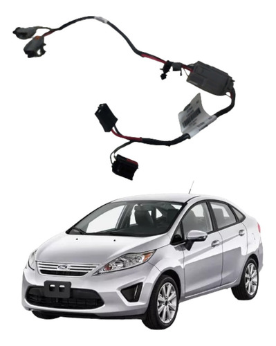 Chicote Tomada 12v New Fiesta 1.6 2017 D2bb14k006