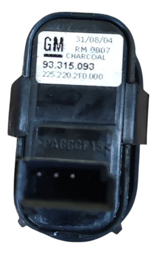 Botão Comando De Vidro Elétrico Gm Meriva 1.8 2005 93315093 - Imagem 4