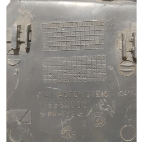 Cinzeiro Porta Treco Fiat Palio Strada Siena 96 2010 - Imagem 6