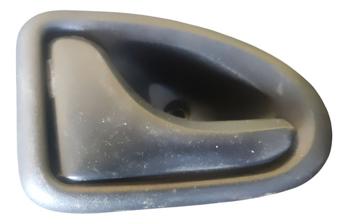 Maçaneta Interna Esquerda Renault Clio Master Megane Scenic - Preto - Dianteira/traseira