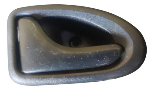 Maçaneta Interna Esquerda Renault Clio Master Megane Scenic - Preto - Dianteira/traseira - Imagem 3