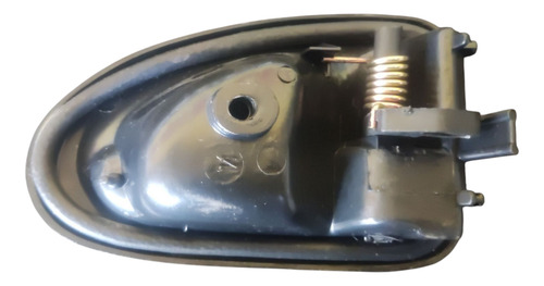 Maçaneta Interna Esquerda Renault Clio Master Megane Scenic - Preto - Dianteira/traseira - Imagem 4