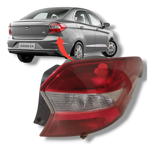 Lanterna Traseira Direita Ford Ka Sedan 2018 - Imagem 1