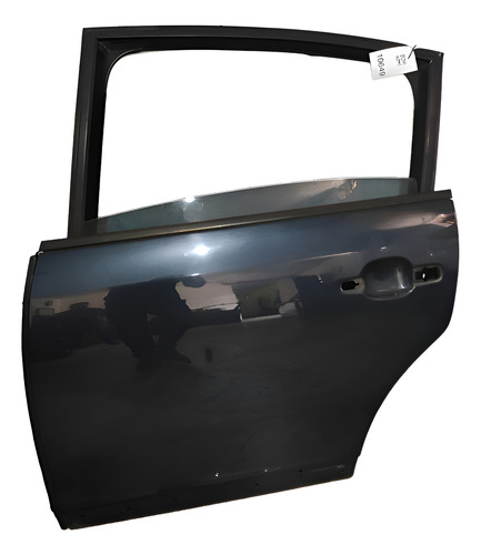 Porta Traseira Esquerda Citroen C4 2012 Pelada Traseira Esquerdo Preto