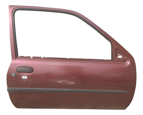 Porta Dianteira Direita Ford Fiesta Courier 2005 Com Detalhe Dianteira Direita